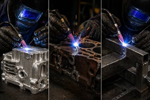 Solda técnica em alumínio