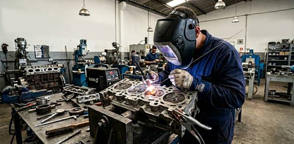 Processo de soldagem MIG