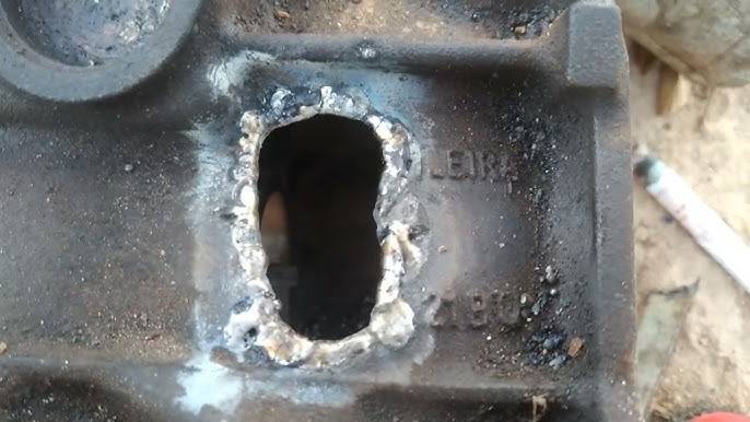 Solda em ferro fundido